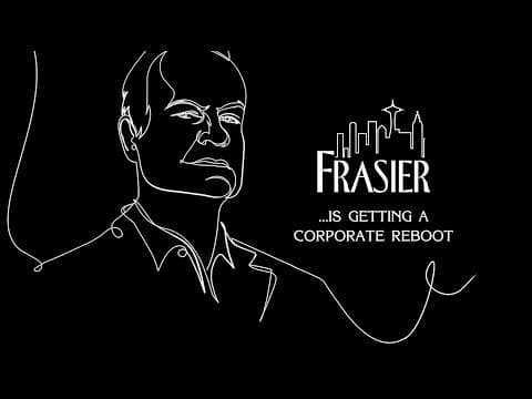 YouTube thumbnail for Interesting Frasier art project coming October 11th