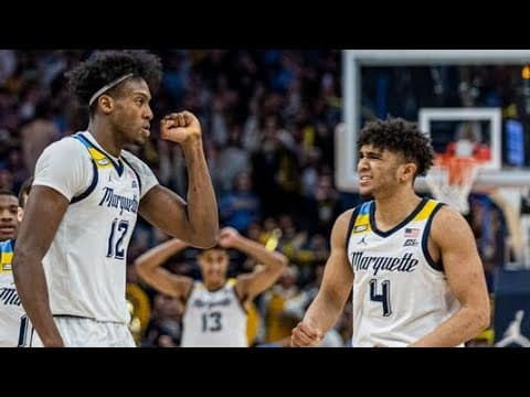 YouTube thumbnail for Olivier-Maxence Prosper - Marquette Highlights 2023