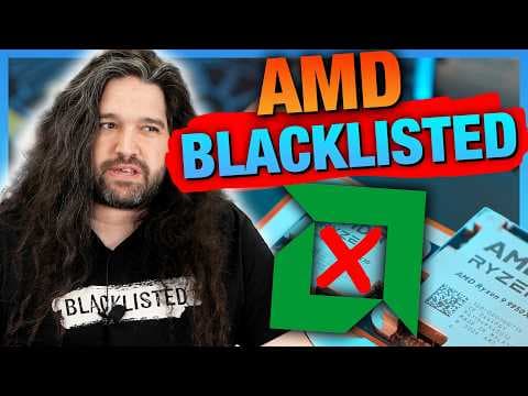 YouTube thumbnail for BLACKLISTED by AMD | AMD's Dirty Tactics - Gamers Mexus