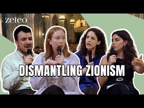 YouTube thumbnail for ‘We’re Not Mad Enough’ - Hannah Einbinder, Isabella Hammad, and Mahmoud Khalil LIVE in NYC