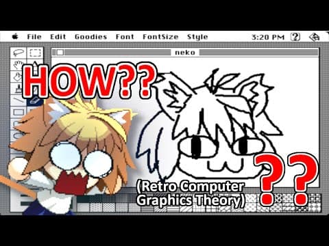 YouTube thumbnail for Why You Can Draw a Cat on Your Computer