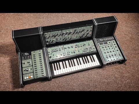 YouTube thumbnail for The Roland System 100 from 1975