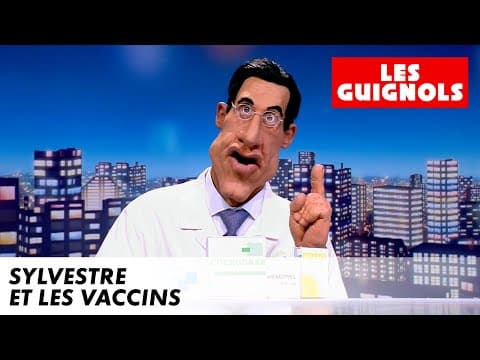 YouTube thumbnail for Sylvestre et les vaccins - Les Guignols