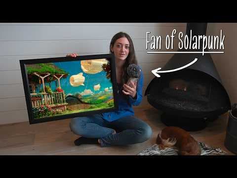 YouTube thumbnail for Solarpunk: When your ideology is pictures