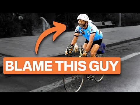 YouTube thumbnail for This is Why Cycling is Dangerous in America [1:35:30]