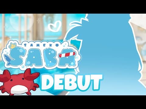 YouTube thumbnail for Sameko Saba - Debut Stream