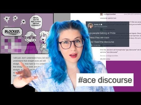 YouTube thumbnail for The chronically online state of asexual discourse [1:19:03]