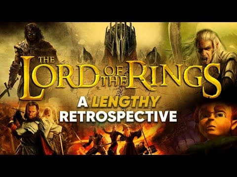YouTube thumbnail for Lord of the Rings Video Game Retrospective | An Exhaustive History and Review