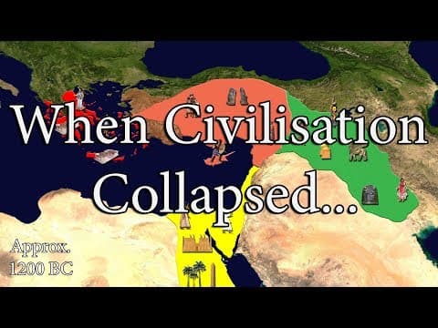 YouTube thumbnail for The Bronze Age Collapse