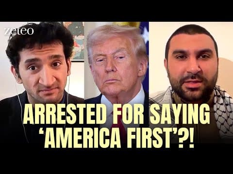 YouTube thumbnail for Trump's Admin JAILED This British Journalist for Criticizing Israel