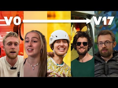 YouTube thumbnail for Climbing Tips for All Levels: V0 to V17 Training Advice