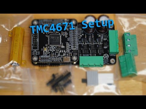 YouTube thumbnail for Open FFBoard Setup & Configuration with TMC4671 driver