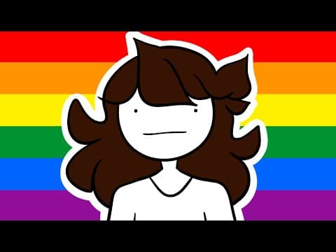 YouTube thumbnail for JaidenAnimations - Being Not Straight