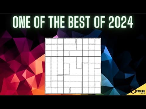 YouTube thumbnail for This is one of the best Sudoku puzzles of 2024 | Cracking the Cryptic [1:12:56]