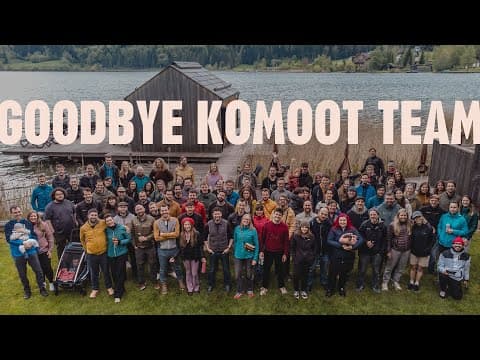 YouTube thumbnail for Goodbye Komoot Team. What We Carried With Us