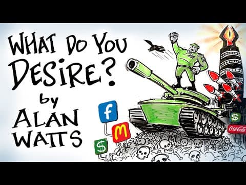 YouTube thumbnail for What Happens When You Only Pursue Pleasure - Alan Watts