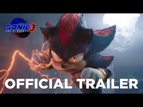 YouTube thumbnail for Sonic the Hedgehog 3 | Official Trailer (2024 Movie)