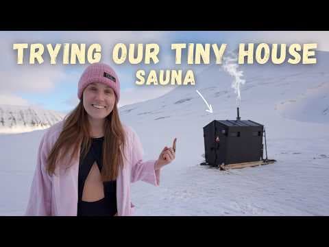 YouTube thumbnail for But First We Have to Get it to Our Cabin in One Piece... ︱ Svalbard Tiny House Project