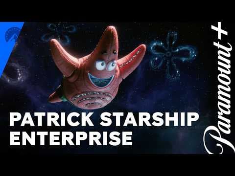 YouTube thumbnail for P+ SpongeBob crossover ad