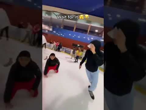 YouTube thumbnail for WCGW when you skate backwards quickly in the midst of lots of other people on the ice?