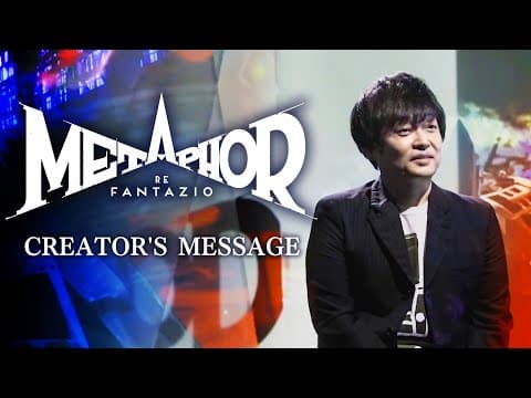 YouTube thumbnail for Metaphor: ReFantazio — Studio Zero Developer Interview