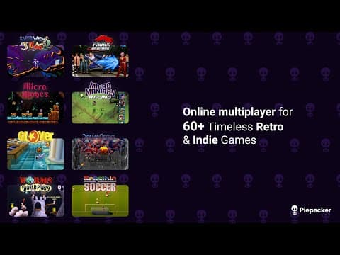 YouTube thumbnail for Piepacker - retro gaming with friends