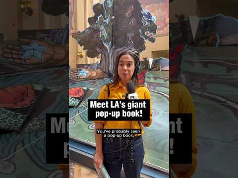YouTube thumbnail for See the world's biggest pop-up book right here in LA