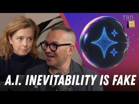 YouTube thumbnail for Cory Doctorow: There Are Reasons to Be Optimistic About the A.I. Bubble Bursting