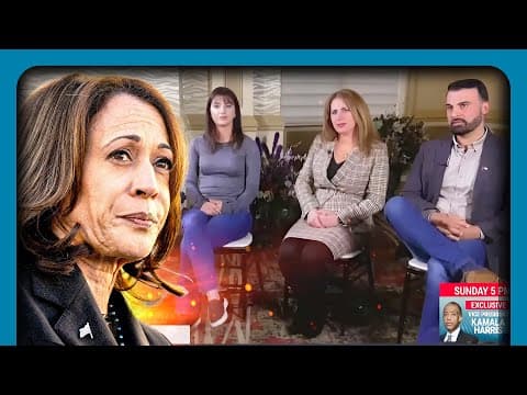 YouTube thumbnail for [CW: SA, Death][Breaking Points] Arab Americans on MSNBC Panel Refuse to Vote for Harris Over Gaza Genocide