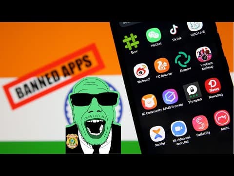 YouTube thumbnail for India becomes the first democracy to ban encrypted chat apps