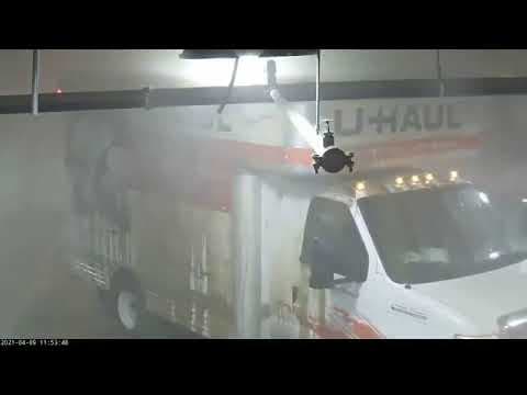YouTube thumbnail for vehicle is too tall? just keep aggressively driving it in the garage