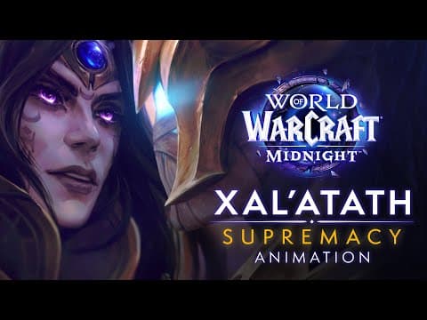 YouTube thumbnail for "supremacy" animation about xalatath