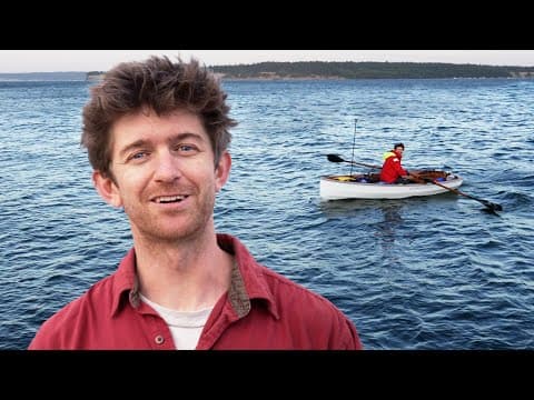 YouTube thumbnail for 70 miles in TALLY HO's dinghy.