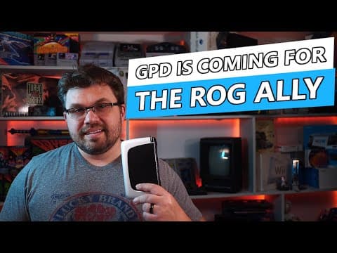 YouTube thumbnail for GPD Win Mini FULL Spec Reveal!