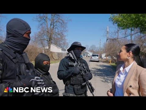 YouTube thumbnail for Lincoln Heights, Ohio residents form community patrol group