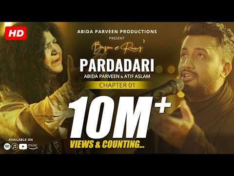 YouTube thumbnail for Pardadari - Abida Parveen - Atif Aslam