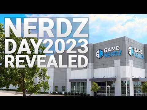 YouTube thumbnail for Nerdz Day 2023 coming August 11th!