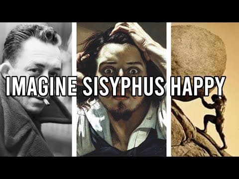 YouTube thumbnail for Albert Camus: how to live in a meaningless world (Absurdism explained) [17:37]