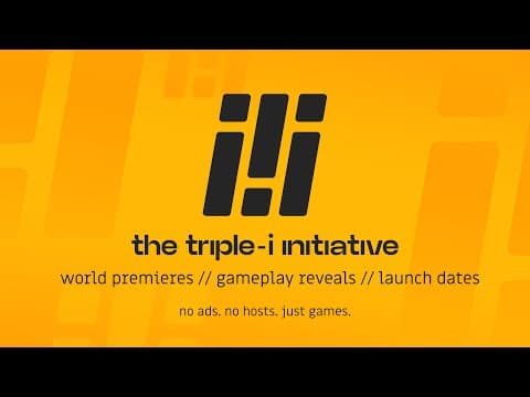 YouTube thumbnail for The Triple-i Initiative (Indie games showcase event)