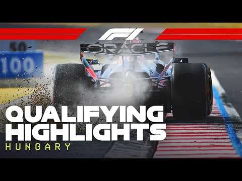 YouTube thumbnail for Qualifying Highlights | 2026 Hungarian Grand Prix
