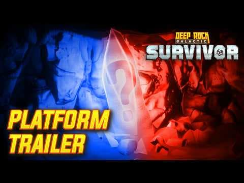 YouTube thumbnail for Deep Rock Galactic: Survivor - Switch & PS5 Announcement Trailer
