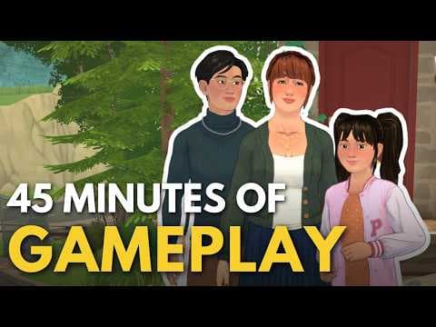 YouTube thumbnail for Paralives: 45 Minutes of Gameplay