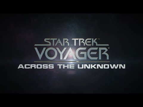 YouTube thumbnail for new Star Trek Voyager videogame: Across the Unknown