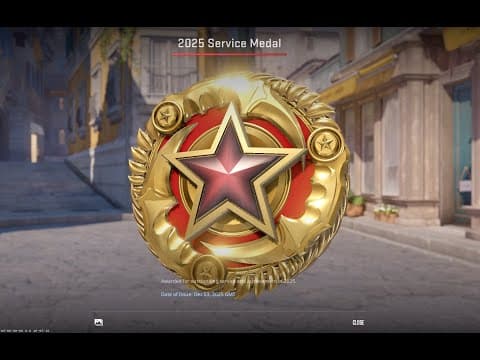 YouTube thumbnail for The Truth About My CS2 Red Service Medal ...