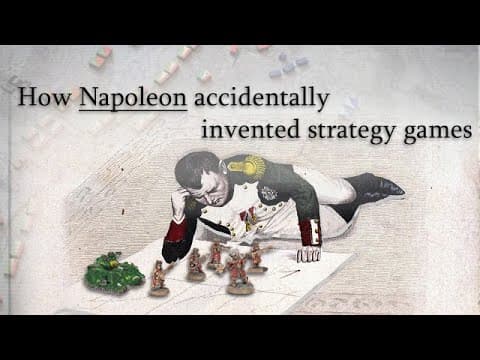 YouTube thumbnail for Kriegsspiel! How Napoleon Accidentally Invented Strategy Games