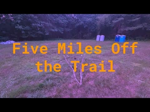 YouTube thumbnail for Five Miles Off the Trail (Found Footage)