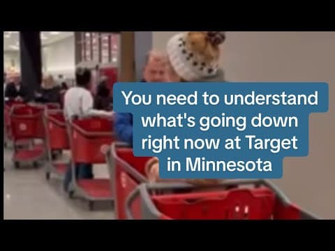 YouTube thumbnail for You need to know what's going down RIGHT NOW at Target stores in Minnesota