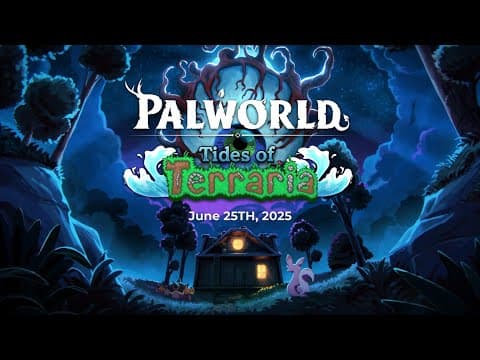 YouTube thumbnail for Palworld × Terraria | Tides of Terraria - Major Update Animated Trailer
