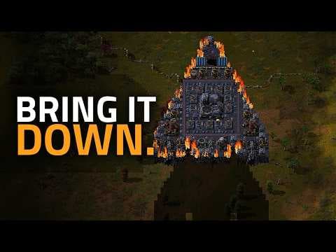 YouTube thumbnail for Drop your space platform to the planet's surface - THUD mod.