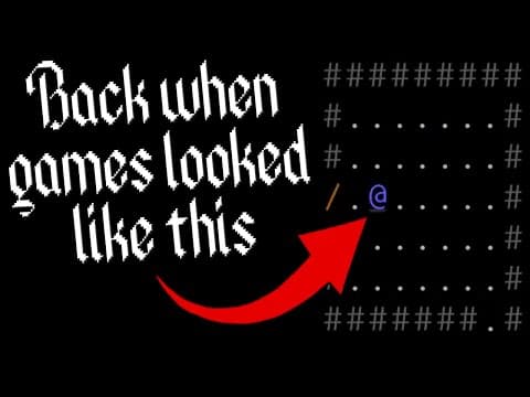 YouTube thumbnail for A Game Called ADOM and the Legacy of Roguelikes